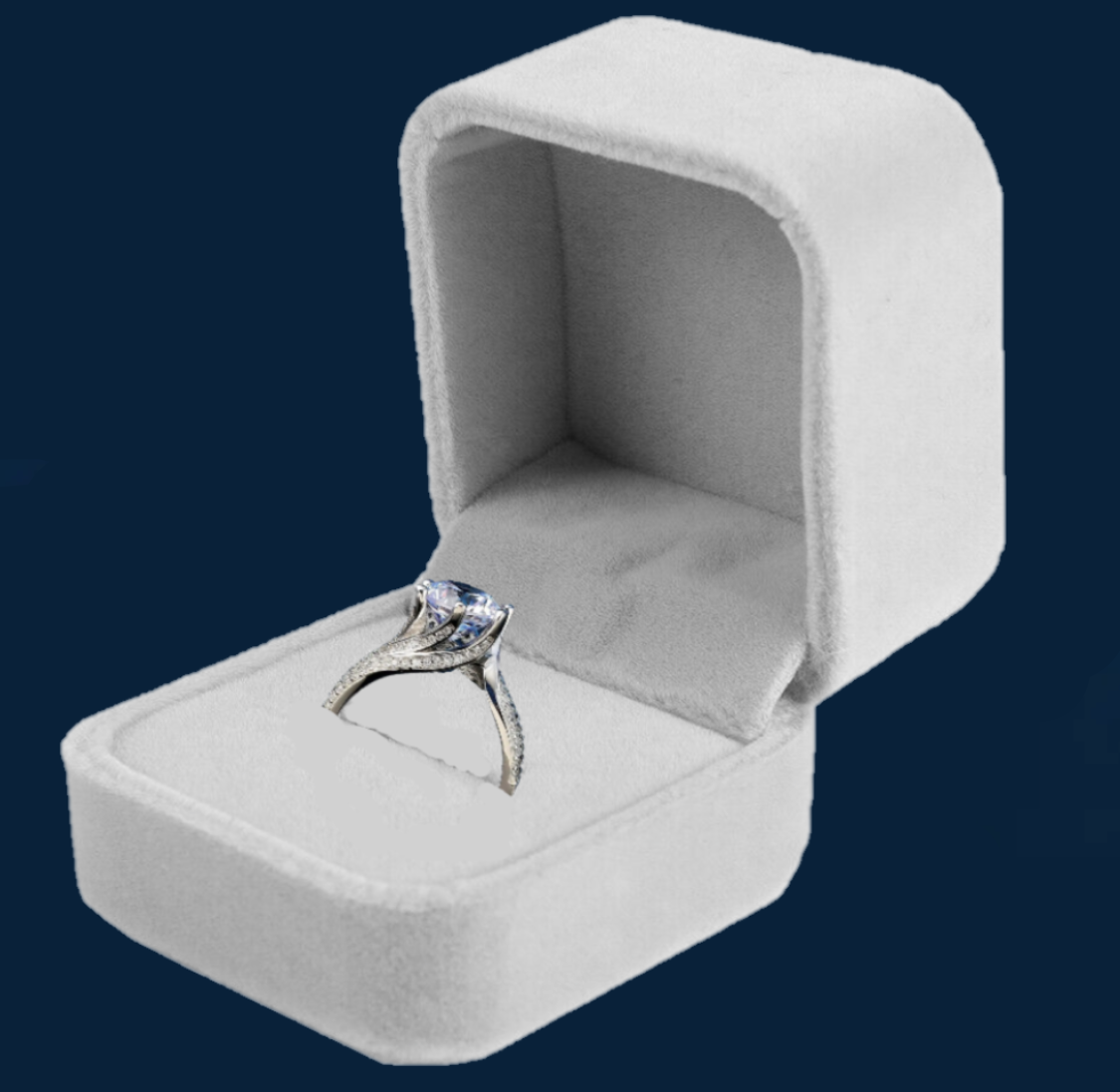 3 Carat Super Sparkling Diamond Ring