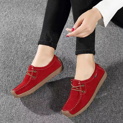 Women's Flat Lace-Up Casual Shoes