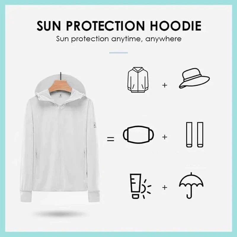 Anti UV Lightweight Outdoor Sun Protection Hoodie