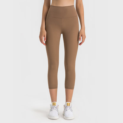 High-Waisted Capri Yoga Pants