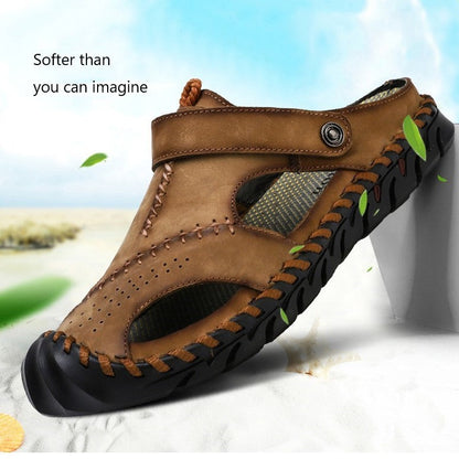 Men's Leather Sandals/Slippers