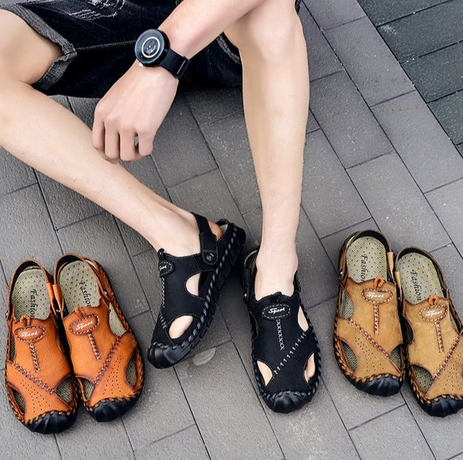 Men's Leather Sandals/Slippers