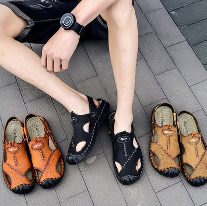 Men's Leather Sandals/Slippers