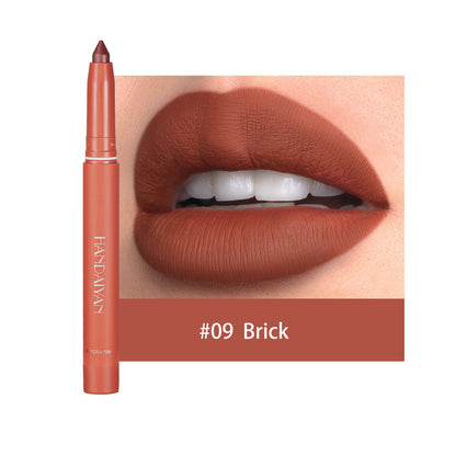 Rotating Sharpenable Matte Lipstick Pencils