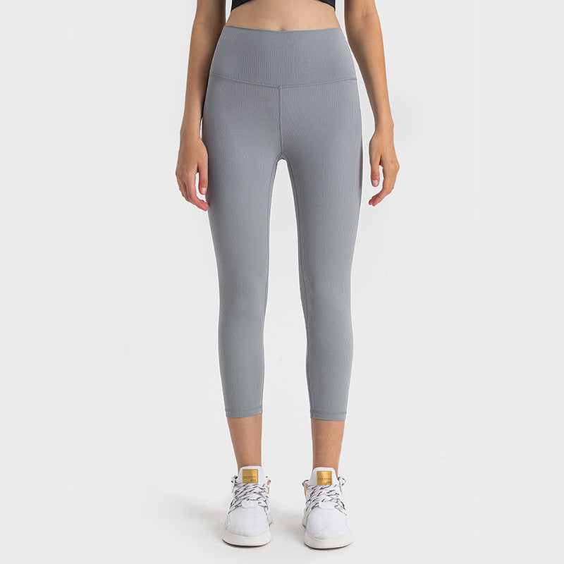 High-Waisted Capri Yoga Pants