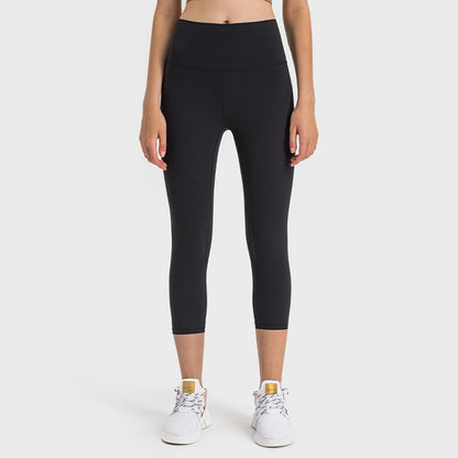 High-Waisted Capri Yoga Pants