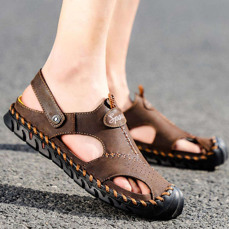 Men's Leather Sandals/Slippers