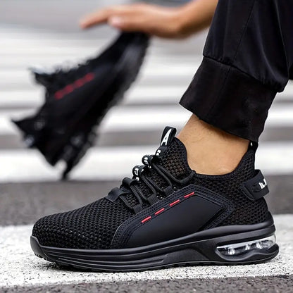 Hollow Breathable Work Sneakers