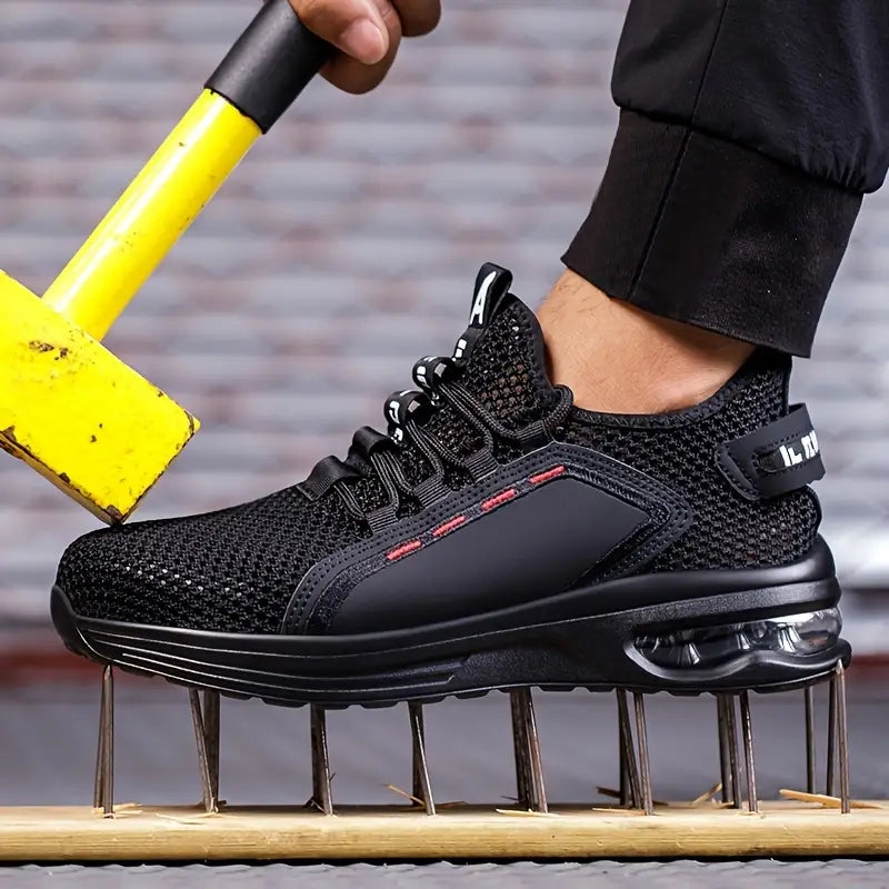 Hollow Breathable Work Sneakers