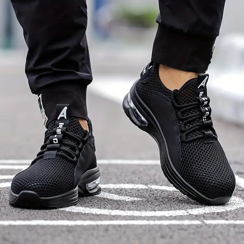 Hollow Breathable Work Sneakers