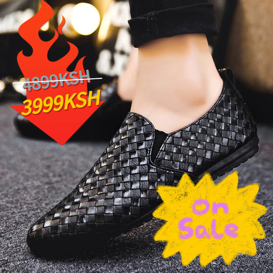 Glossy Finish Men's Loafers