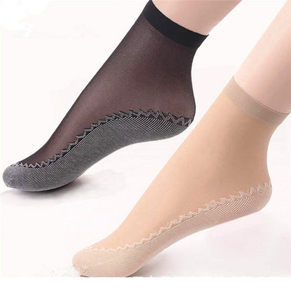 Velvet High-Elastic Wicking Non-Slip Cotton Socks 【10 pairs】