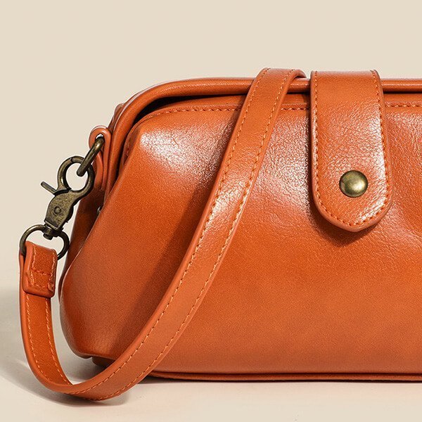 Retro Handmade Bag Leather Crossbody Bag