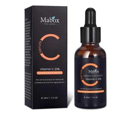 Mabox Vitamin C Serum;  Mabox 2.5% Retinol Moisturizer Face Cream